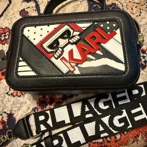 Karl Lagerfeld Simone Camera Crossbody Bag - Picture 3 of 7